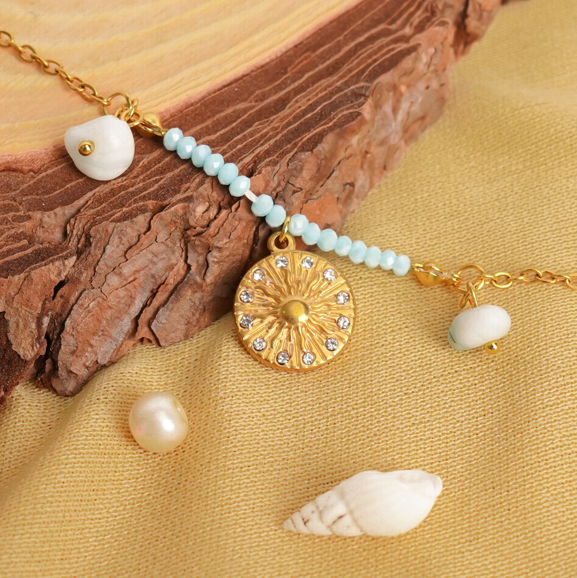 Radiant Serenity Charm Bracelet