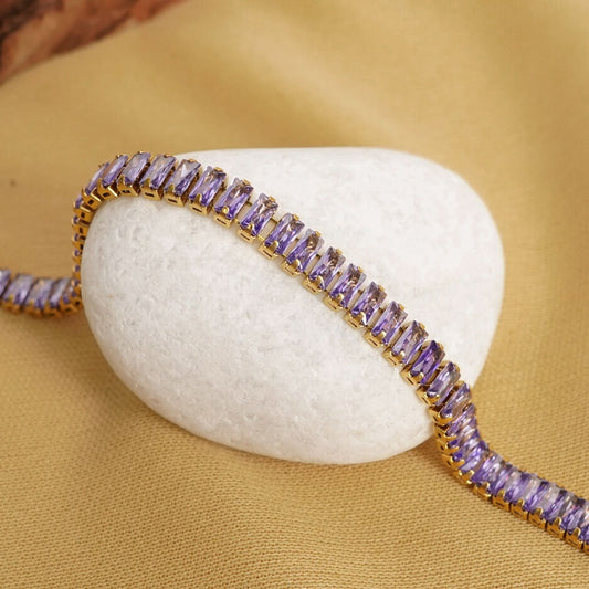 Geometric Gold Bracelet