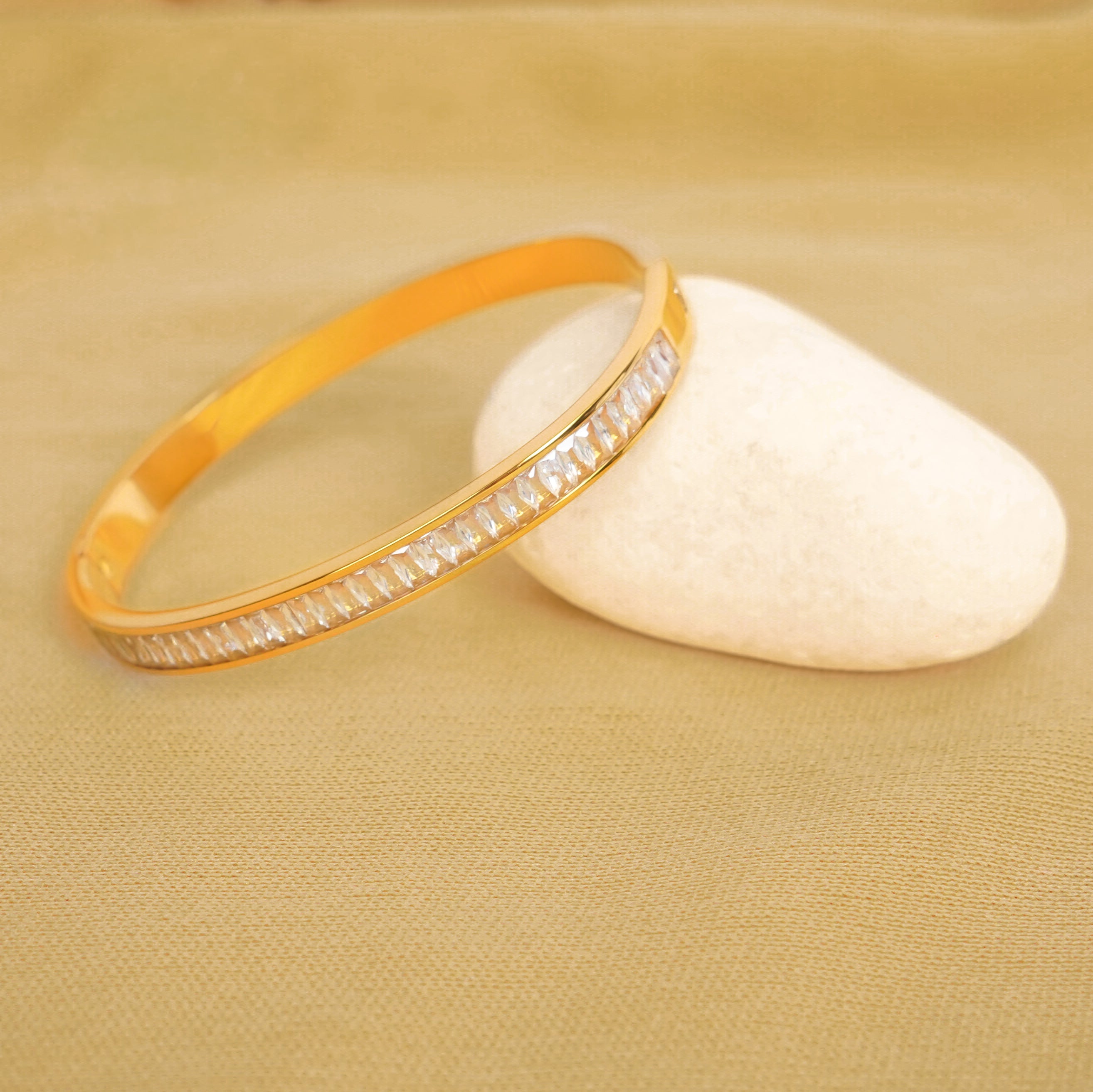Gilded Prism Bangle