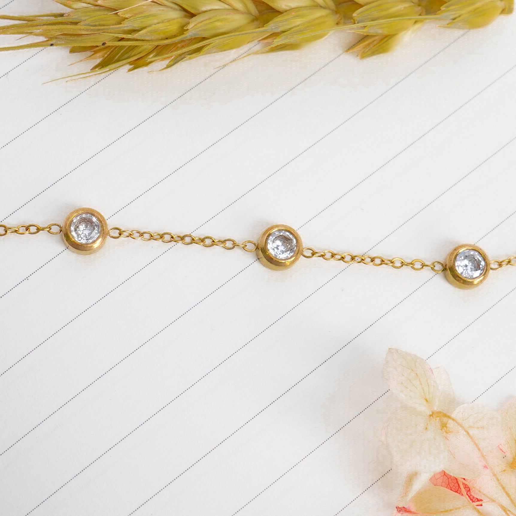 Heart Design Gold Bracelet