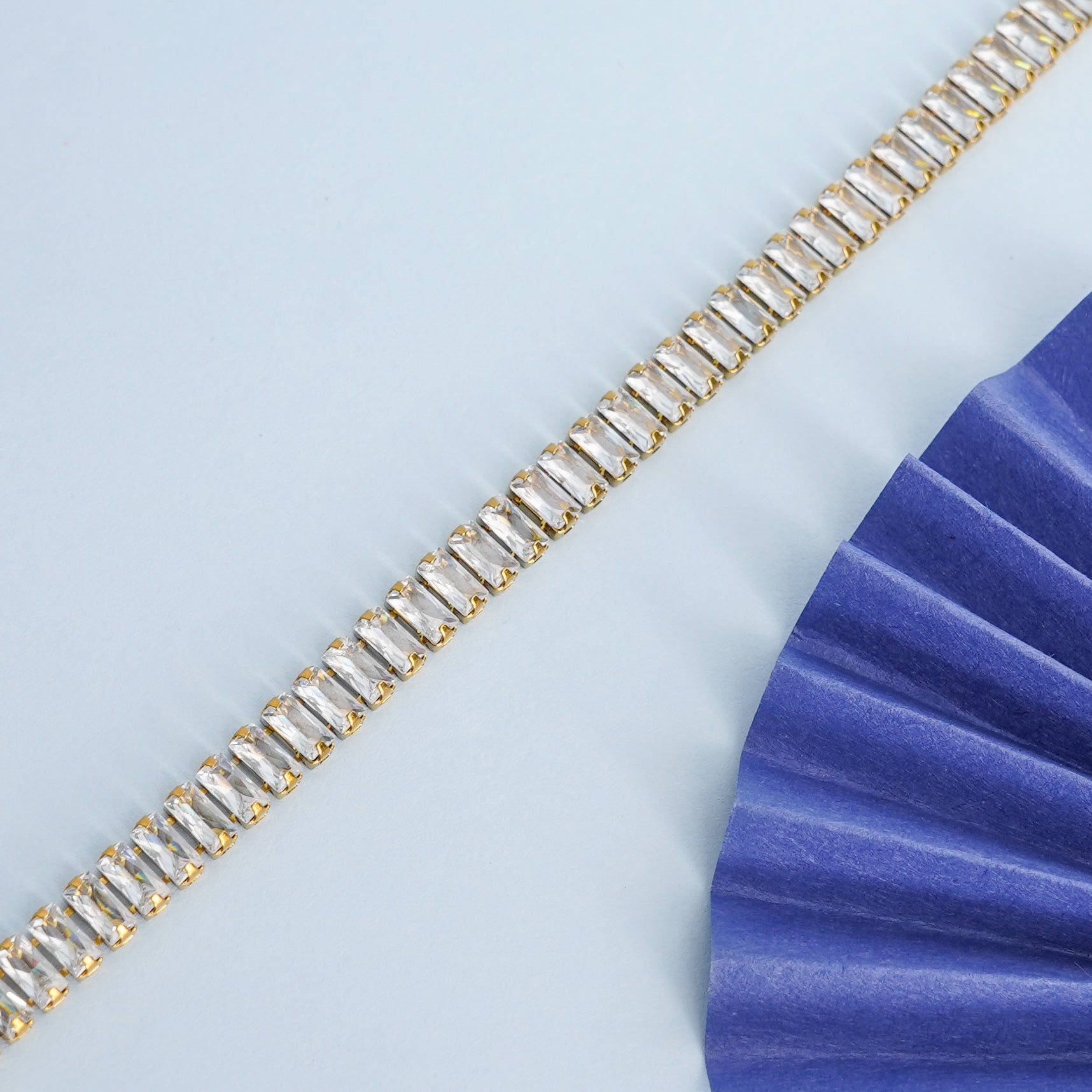 Prism Baguette Tennis Bracelet