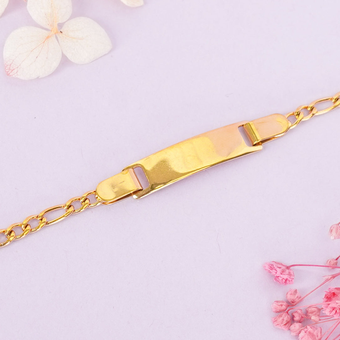 Golden Identity Bar Bracelet