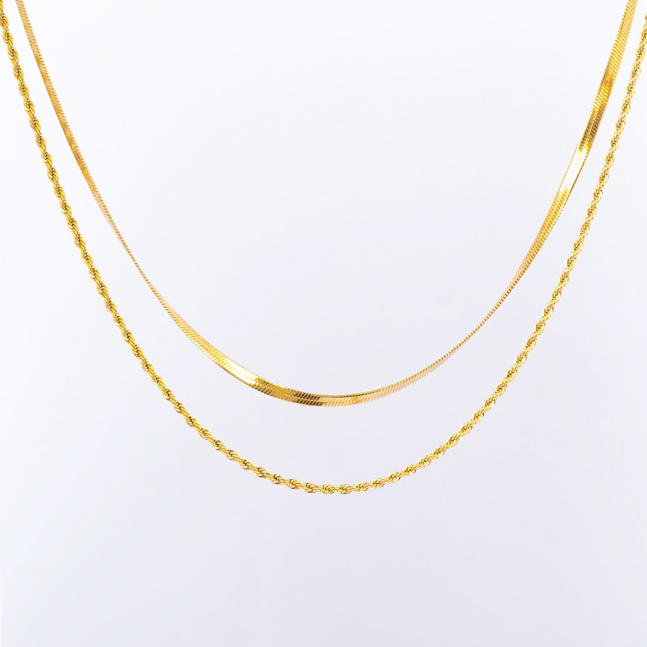 Lumina Twist Layered Necklace