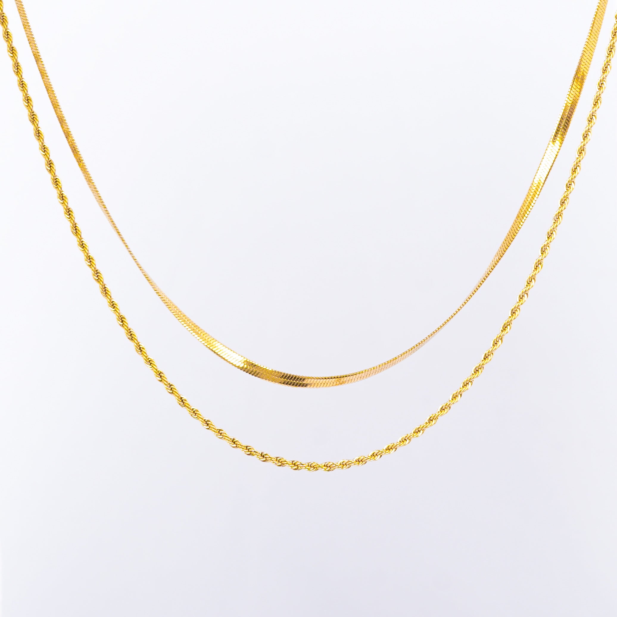 Lumina Twist Layered Necklace