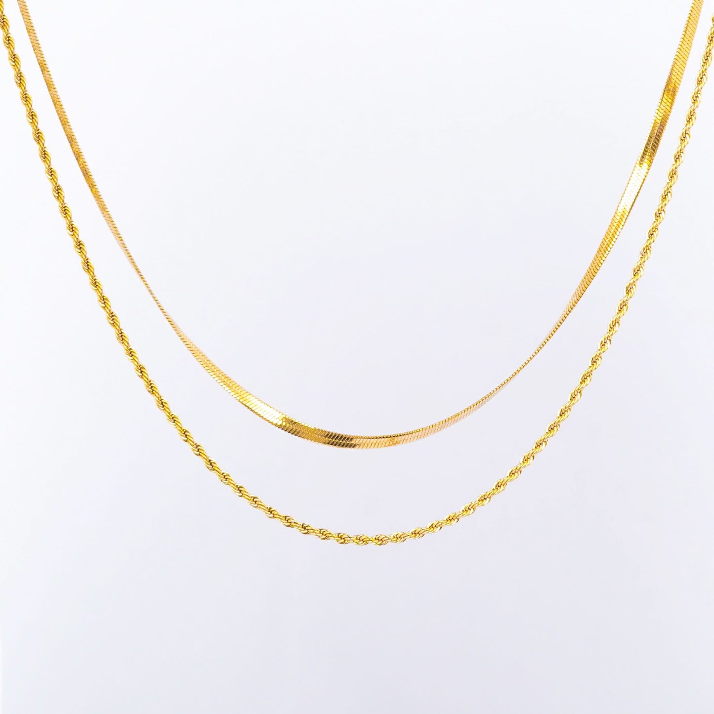 Lumina Twist Layered Necklace