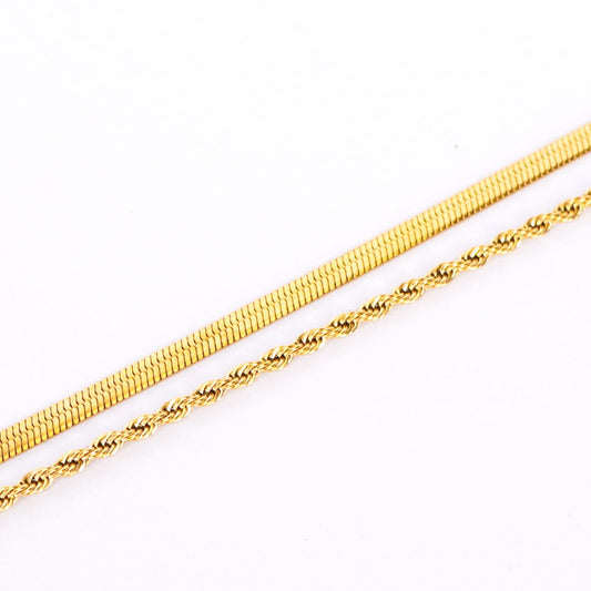 Lumina Twist Layered Necklace