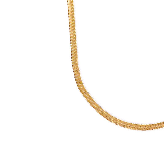 Solara Gold Layered Chain Necklace for Women – Waterproof 18K Gold Plated Jewelry