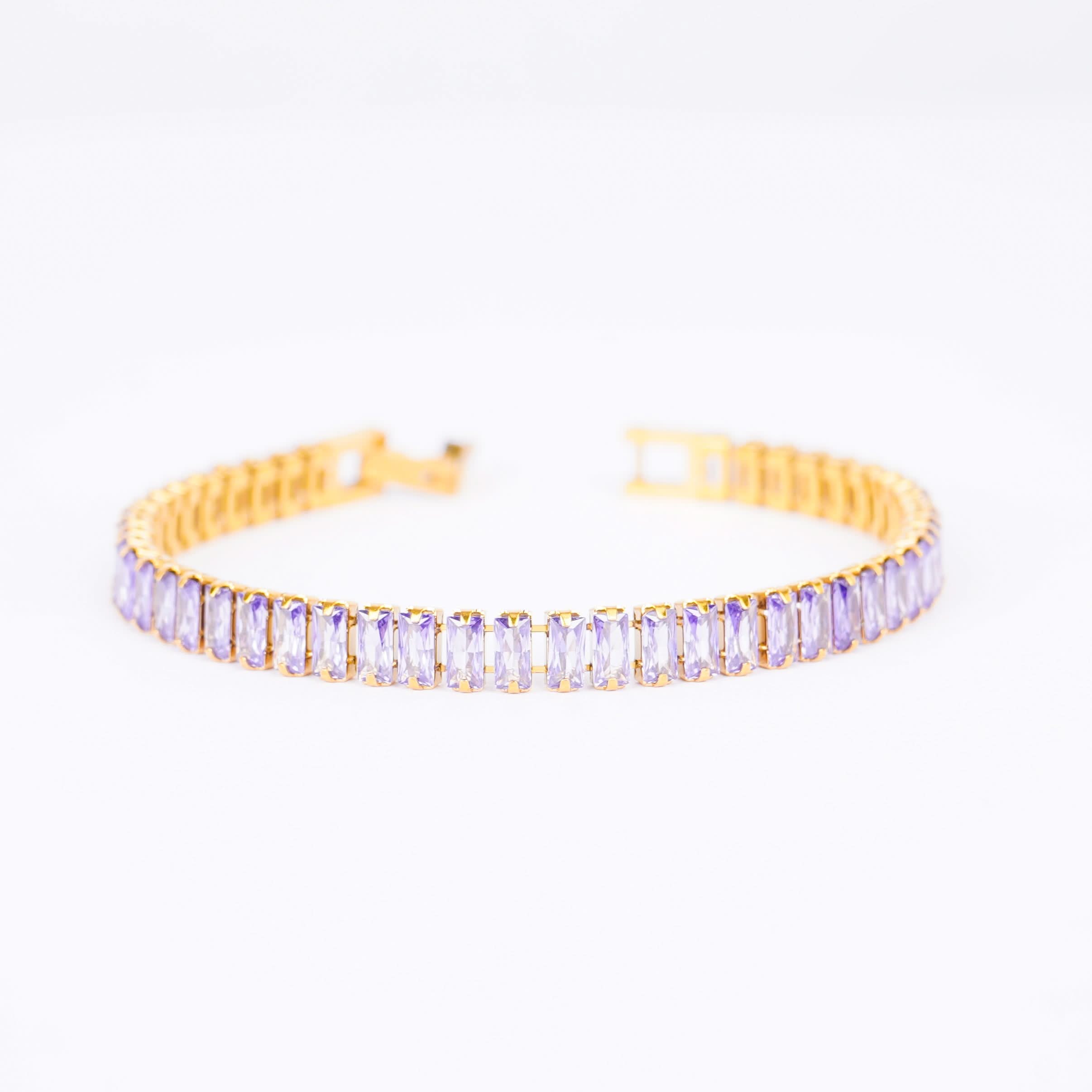 Geometric Gold Bracelet