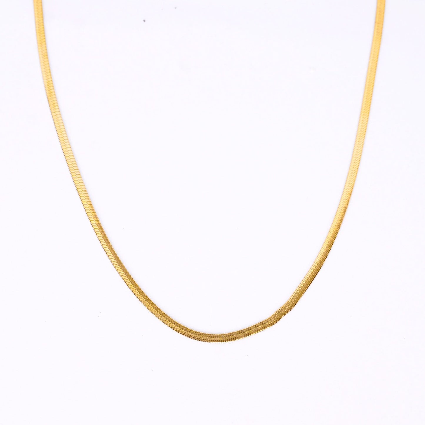 Solara Gold Layered Chain Necklace for Women – Waterproof 18K Gold Plated Jewelry