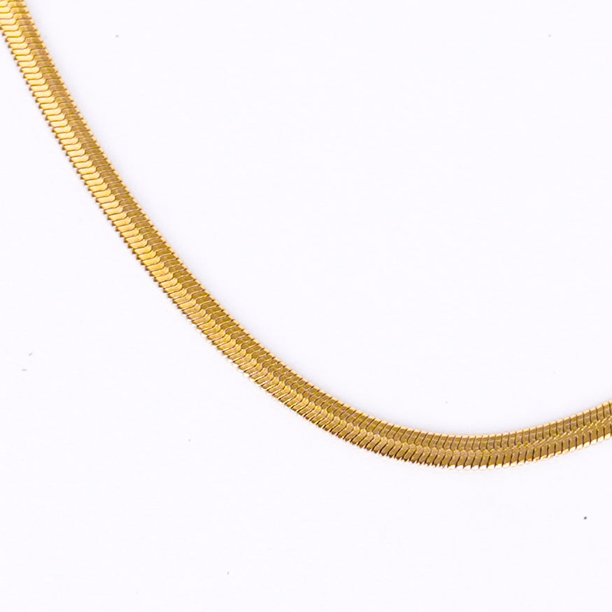 Solara Gold Layered Chain Necklace Premium Design for  Women & Men's