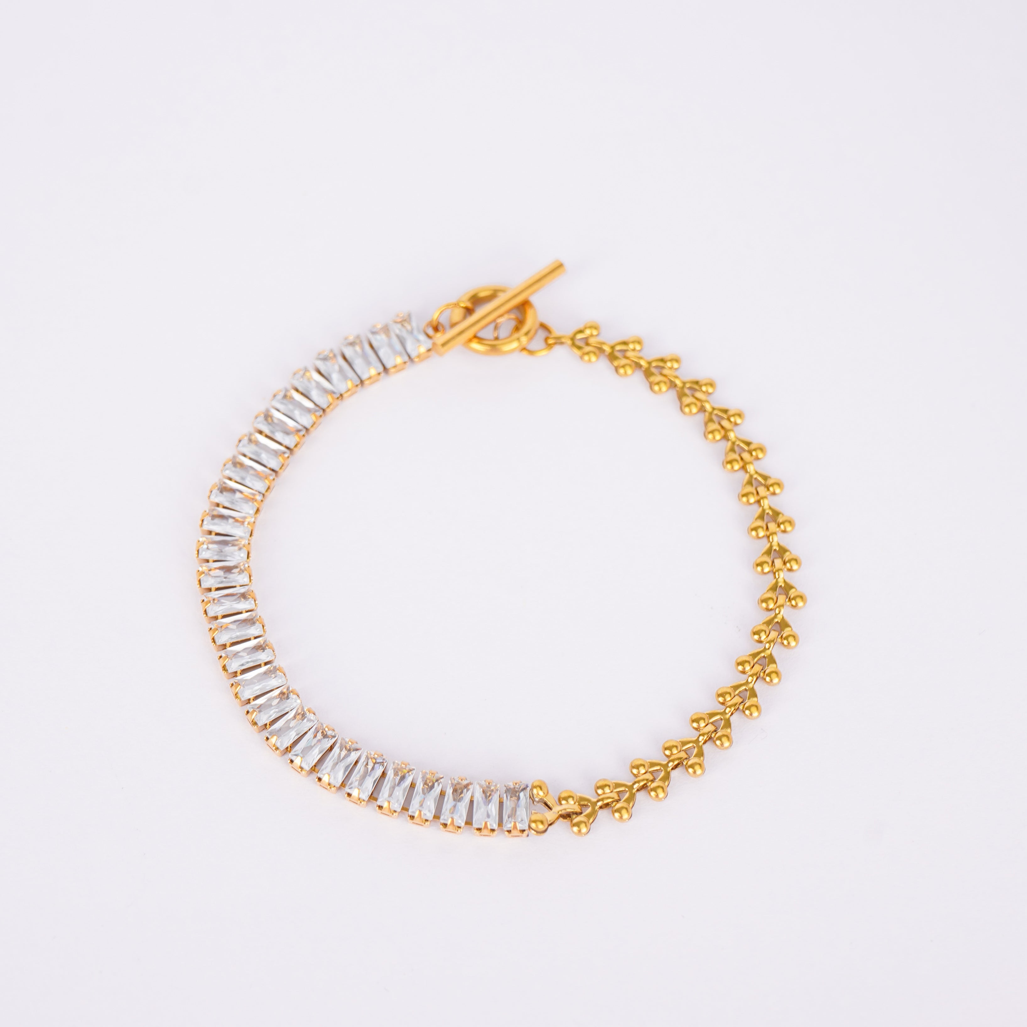 Aura Crystal Link Bracelet