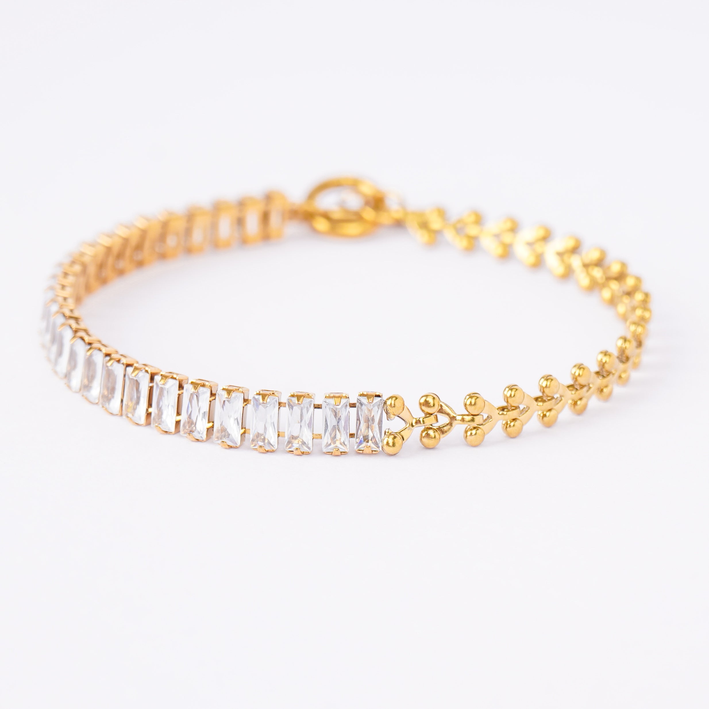 Aura Crystal Link Bracelet