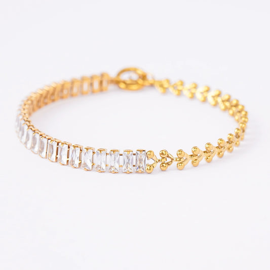 Aura Crystal Link Bracelet