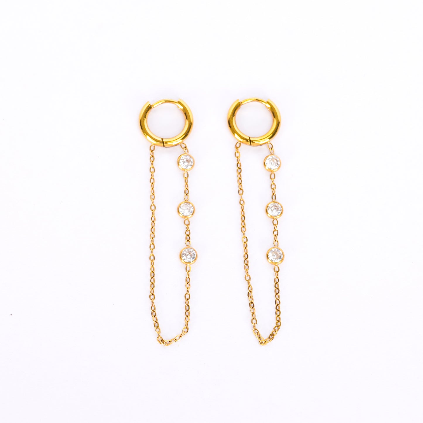 Edge Elegant Stud Earrings