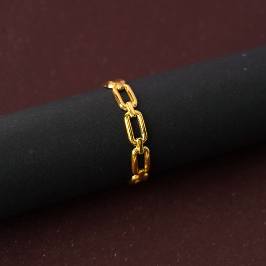 Modern Loop Gold Ring