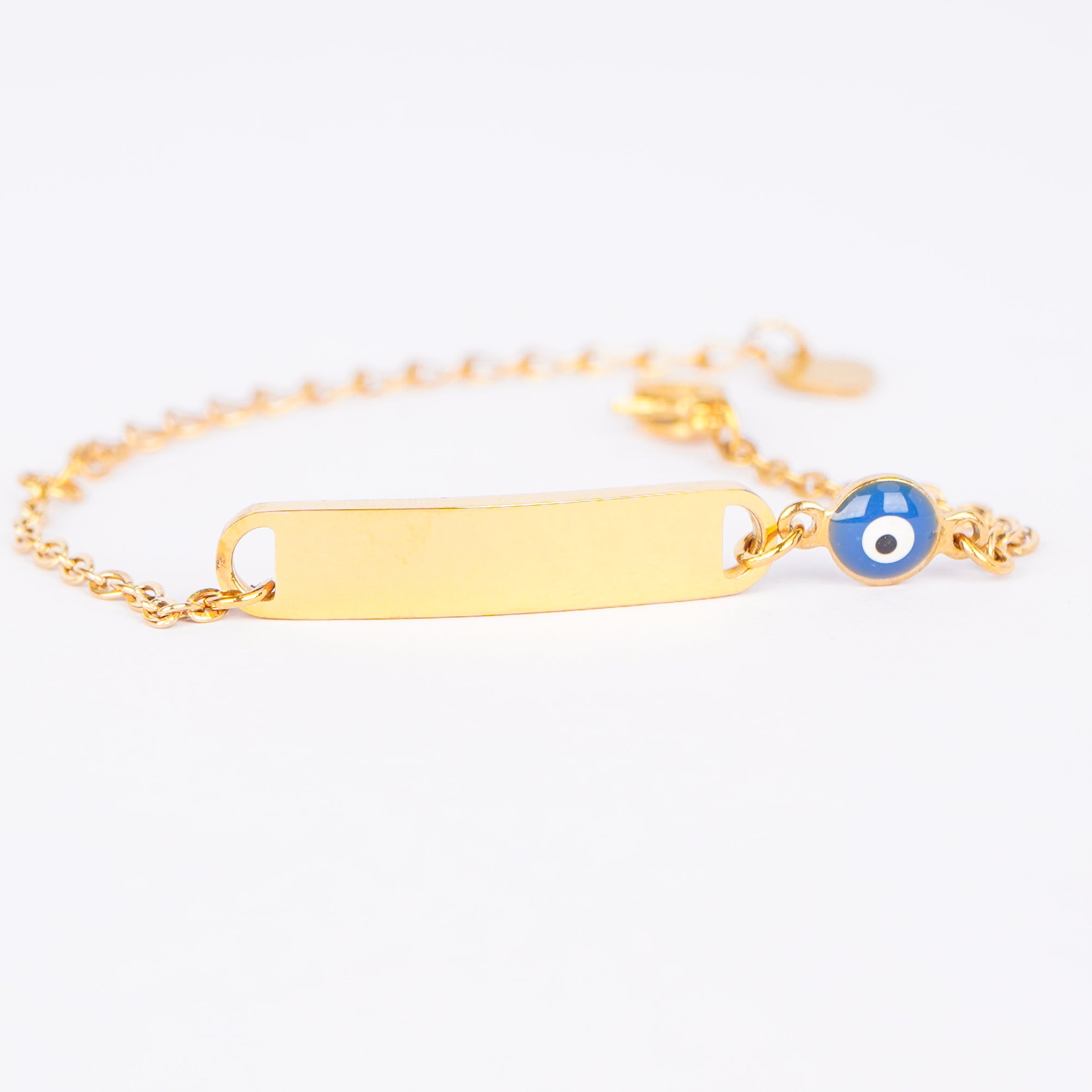 Blue Evil Eye Charm Bracelet