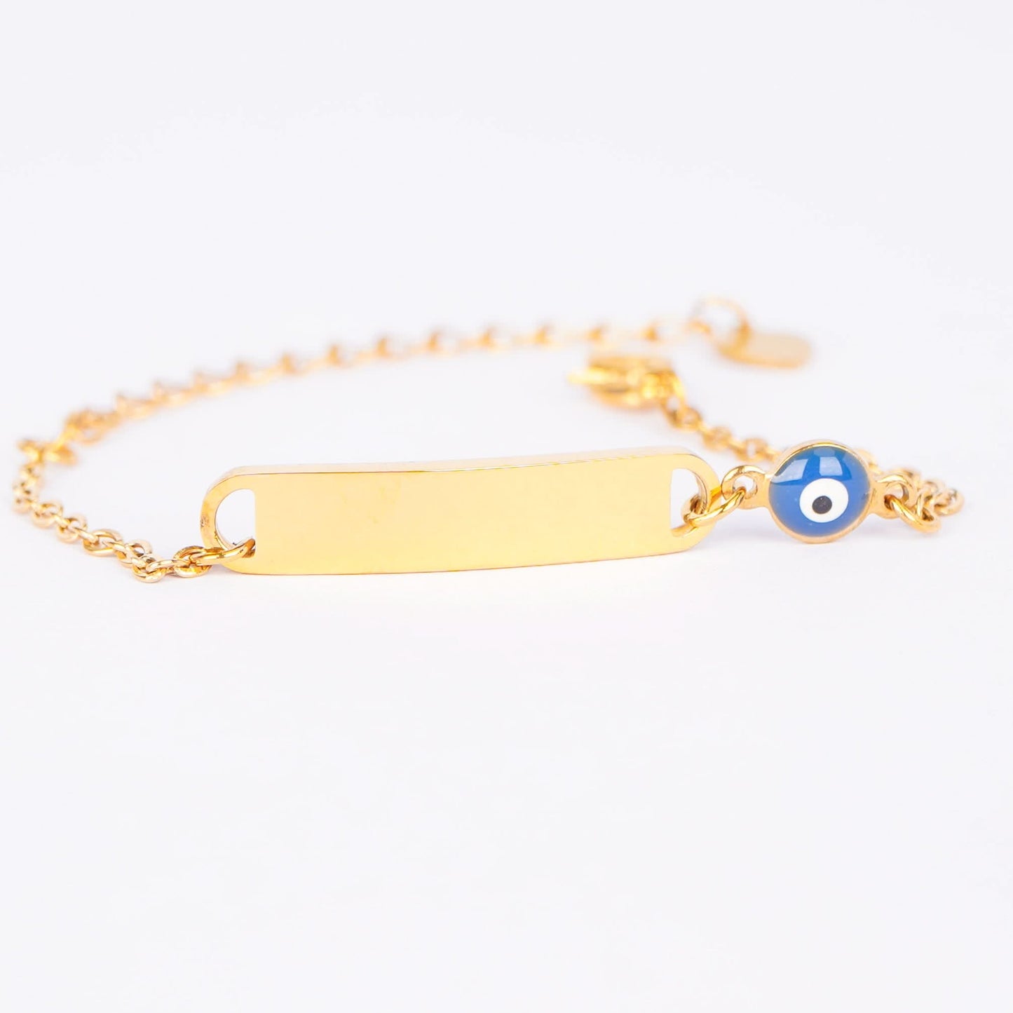 Blue Evil Eye Charm Bracelet