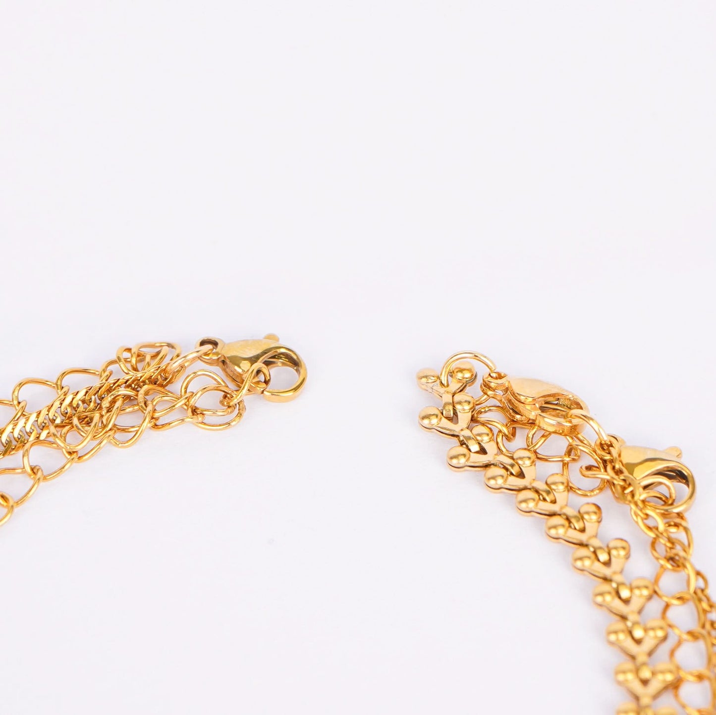 Luna Grace Layered Charm Bracelet