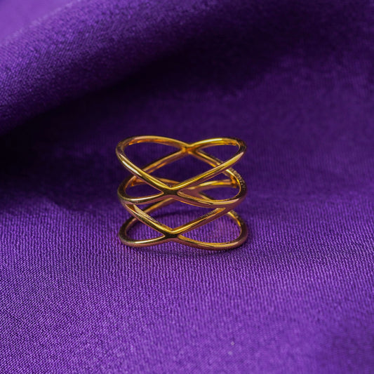 Triple-layered cage ring