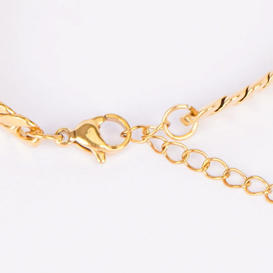 Heart Shape Gold Bracelet