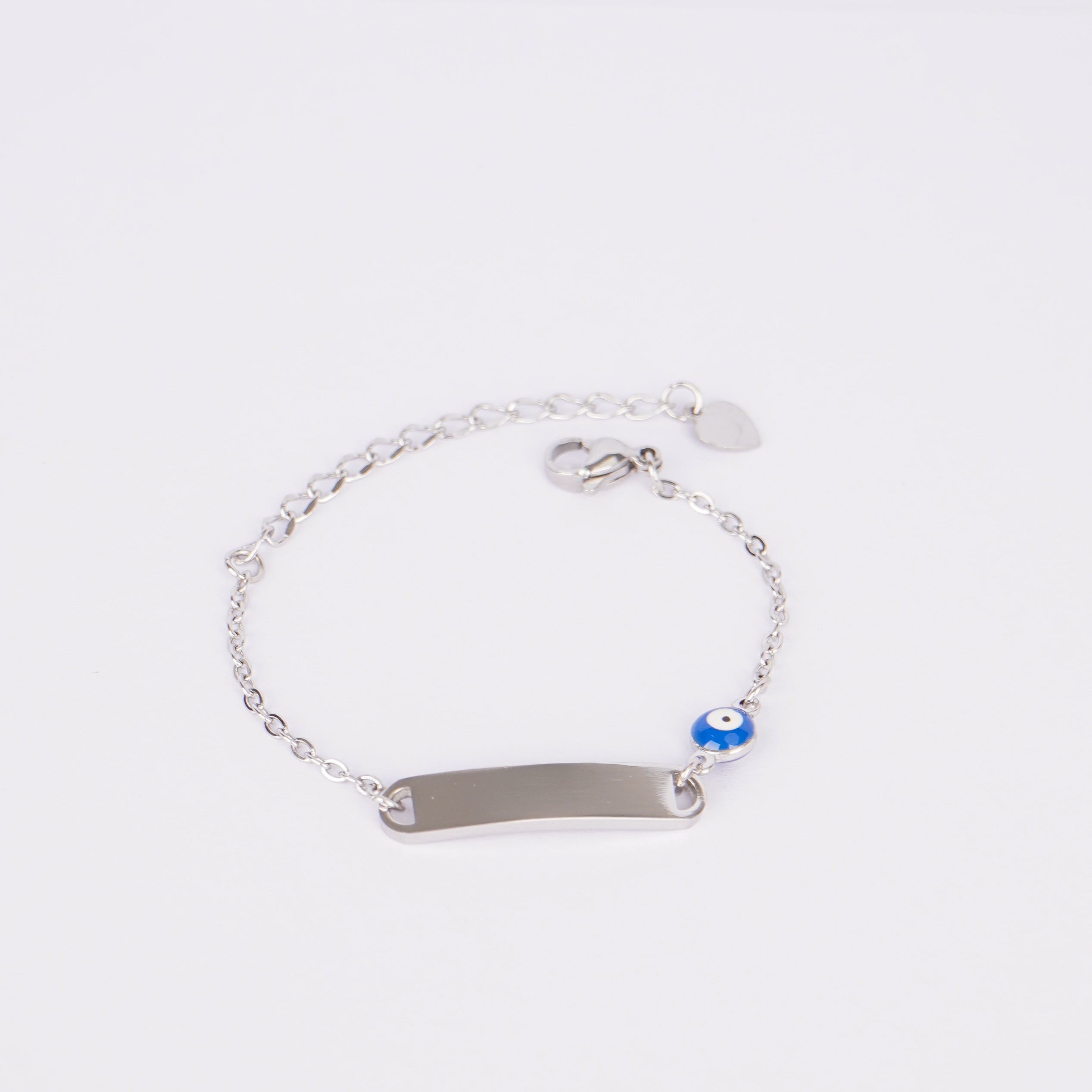 Blue Evil Eye Charm Bracelet