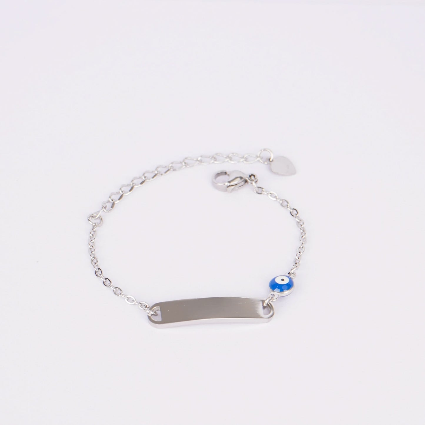 Blue Evil Eye Charm Bracelet