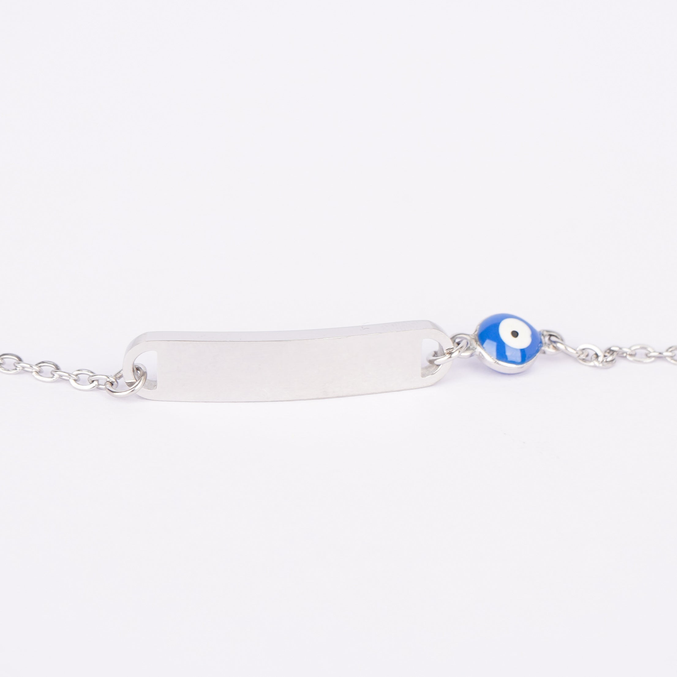 Blue Evil Eye Charm Bracelet