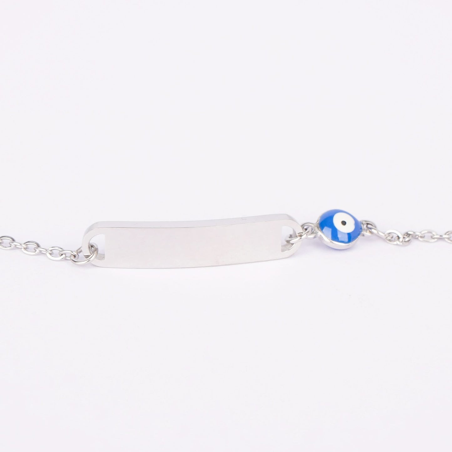 Blue Evil Eye Charm Bracelet