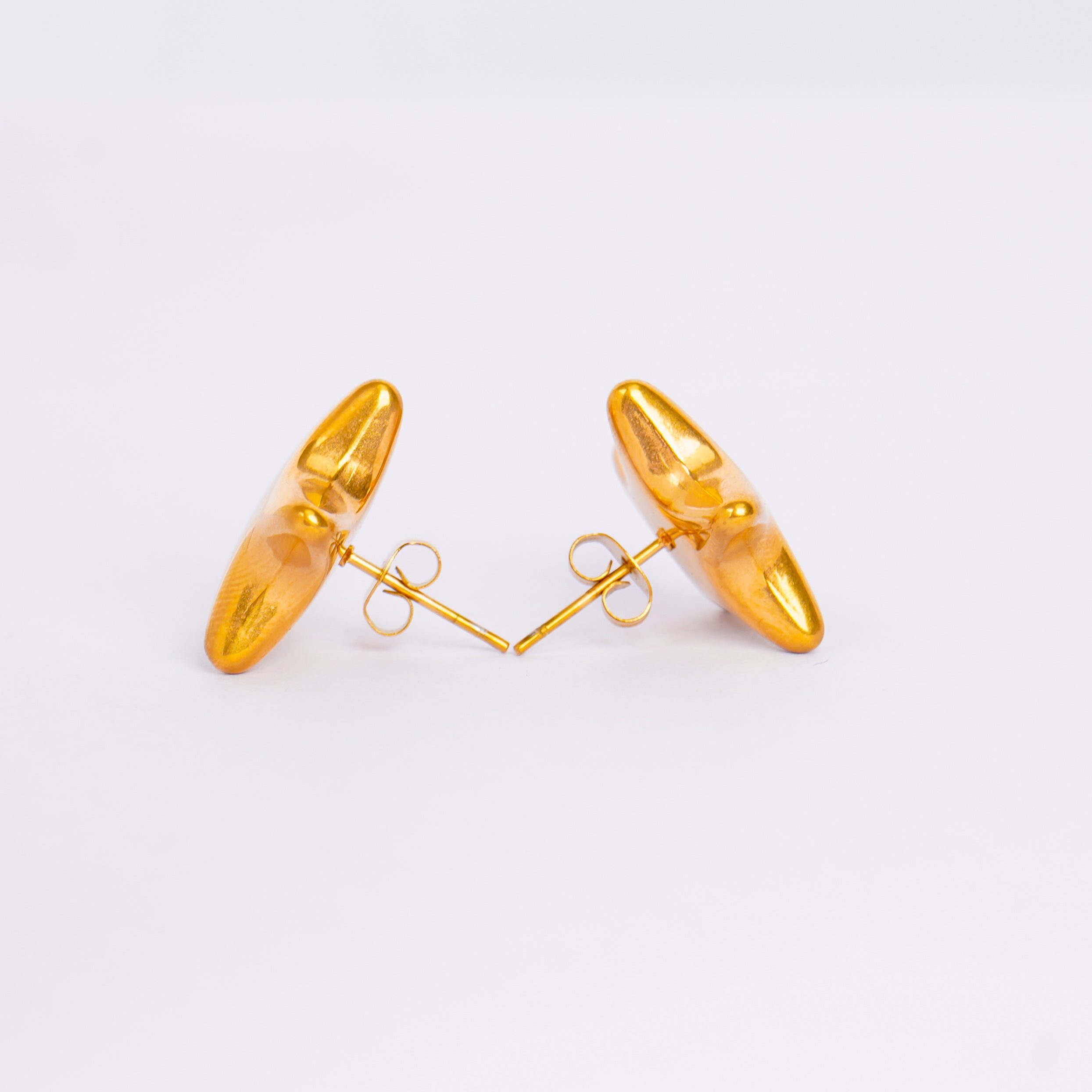 Puffy Star Stud Earrings