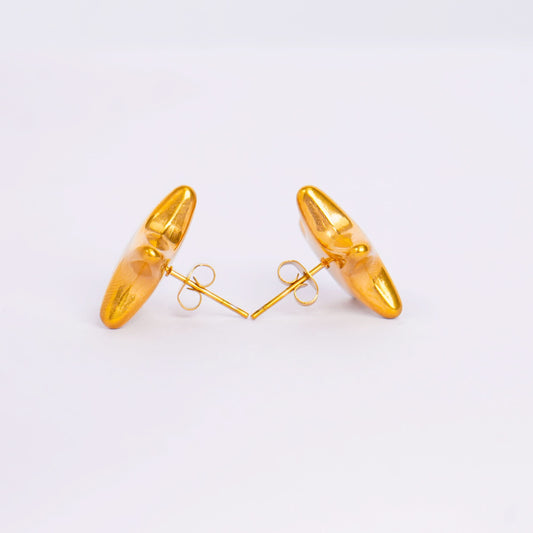 Puffy Star Stud Earrings