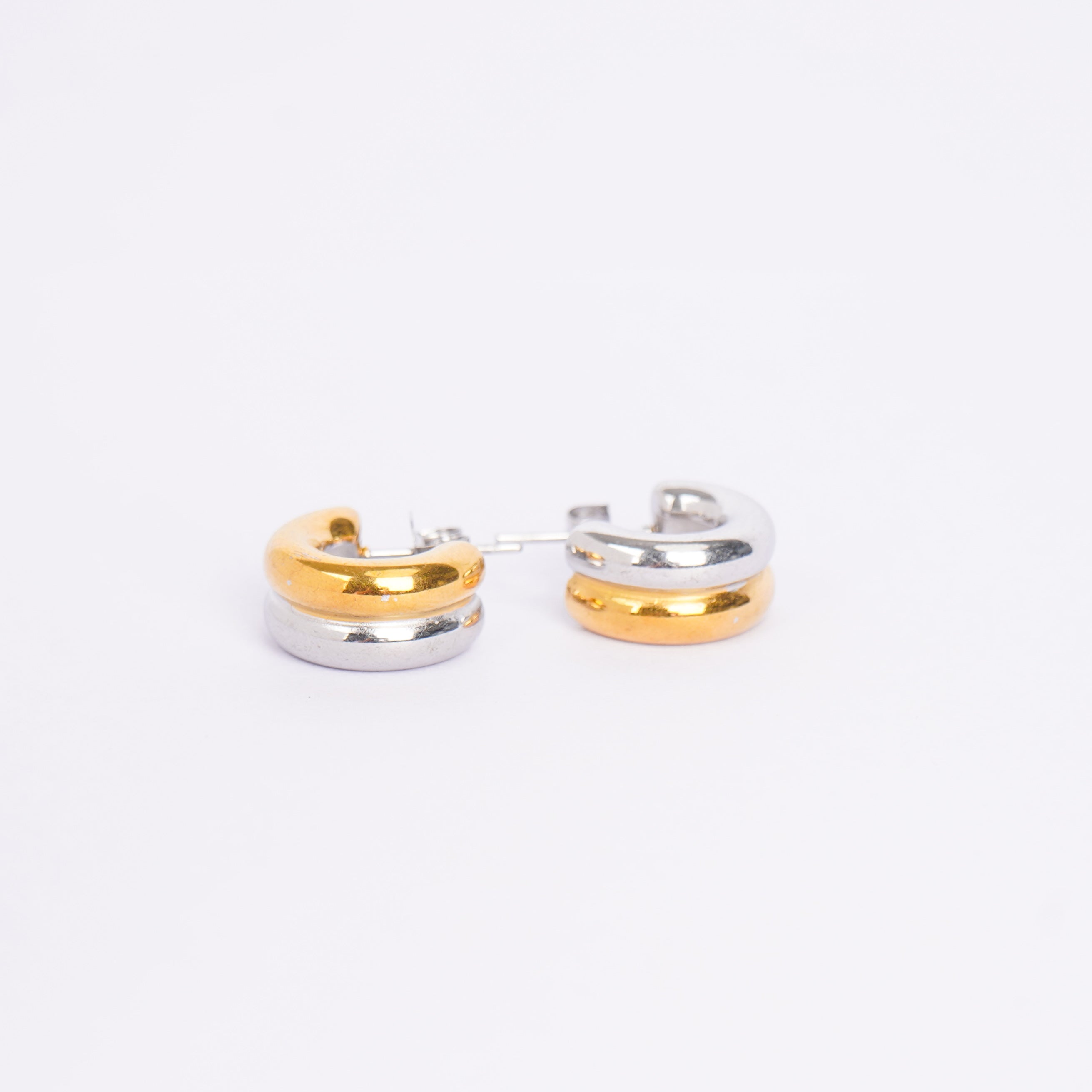 Celeste Modern Hoop Earrings