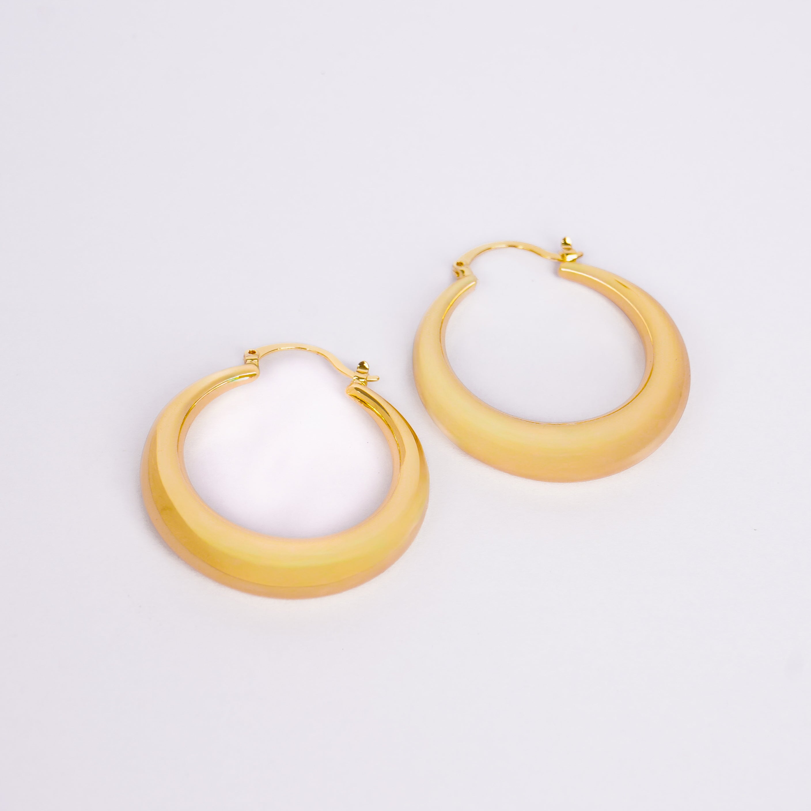 Classic Bold Hoop Earrings