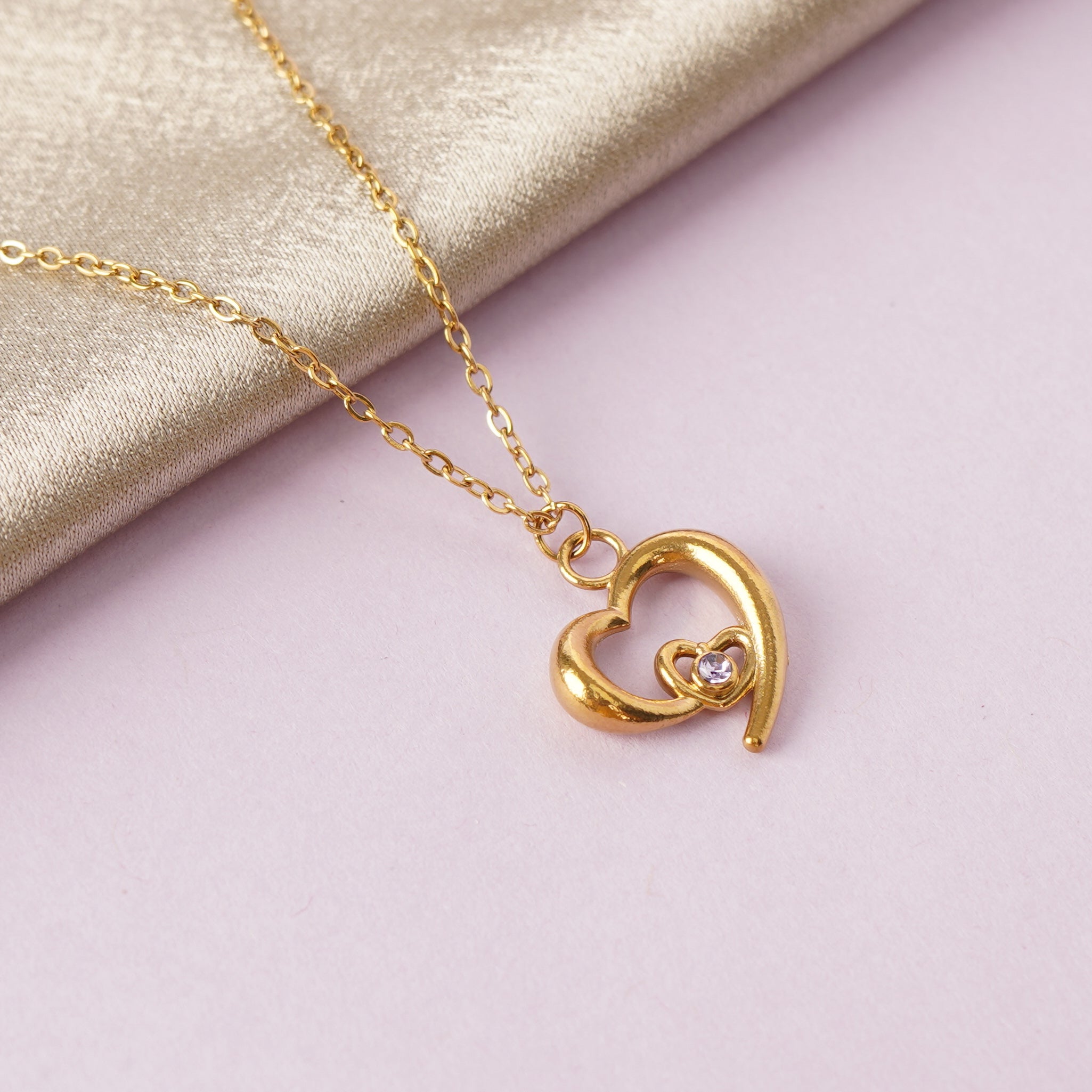 Diamond Love Necklace