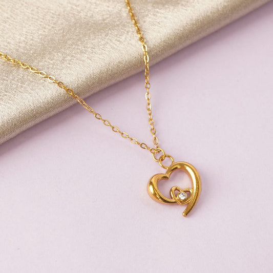 Diamond Love Necklace