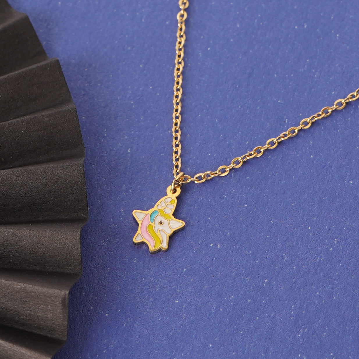 Golden Starfish Ocean Style Necklace