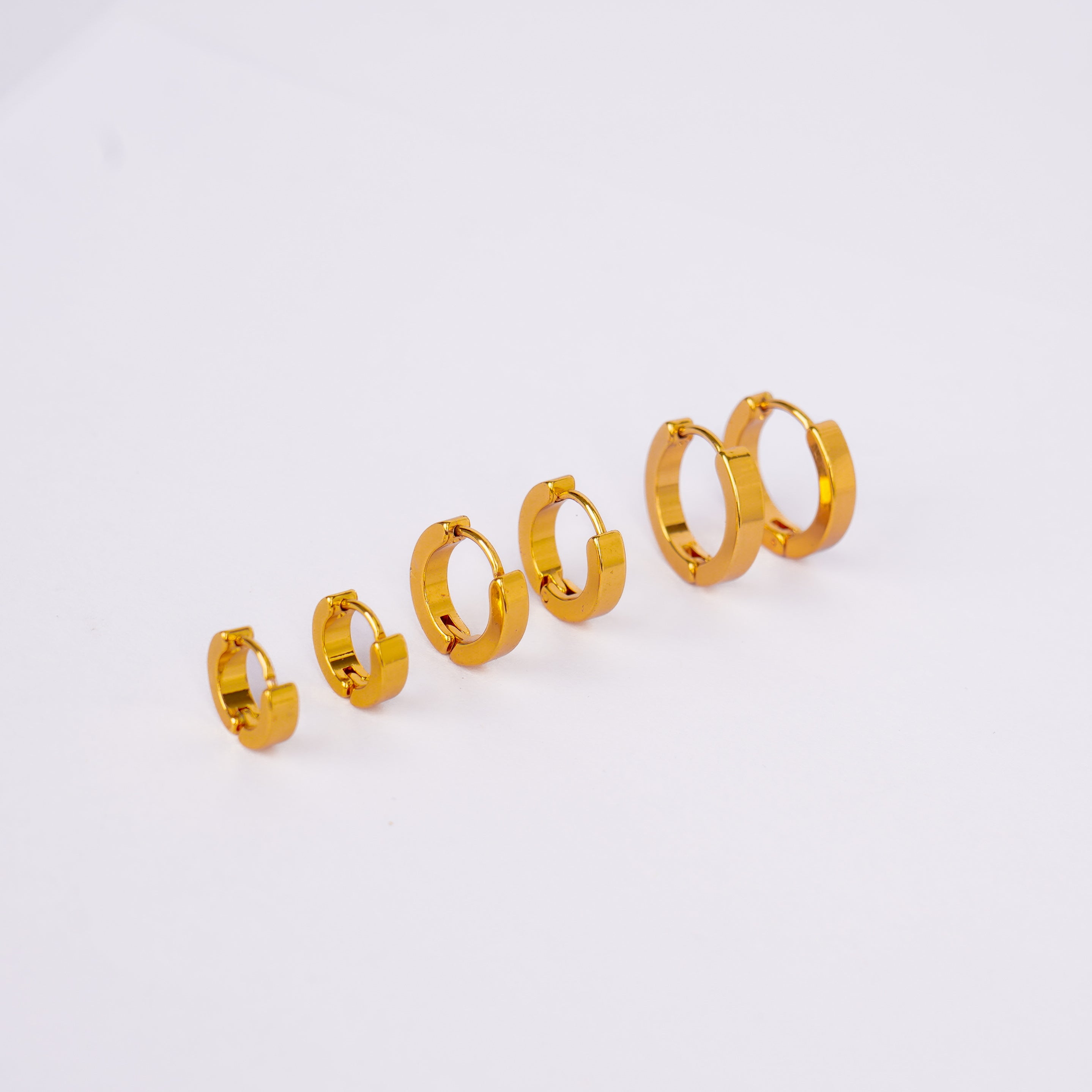 Minimal Hoop Earrings Pack