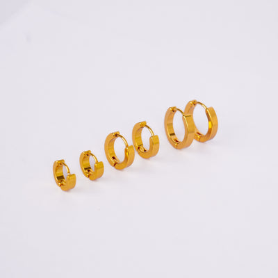 Minimal Hoop Earrings Pack