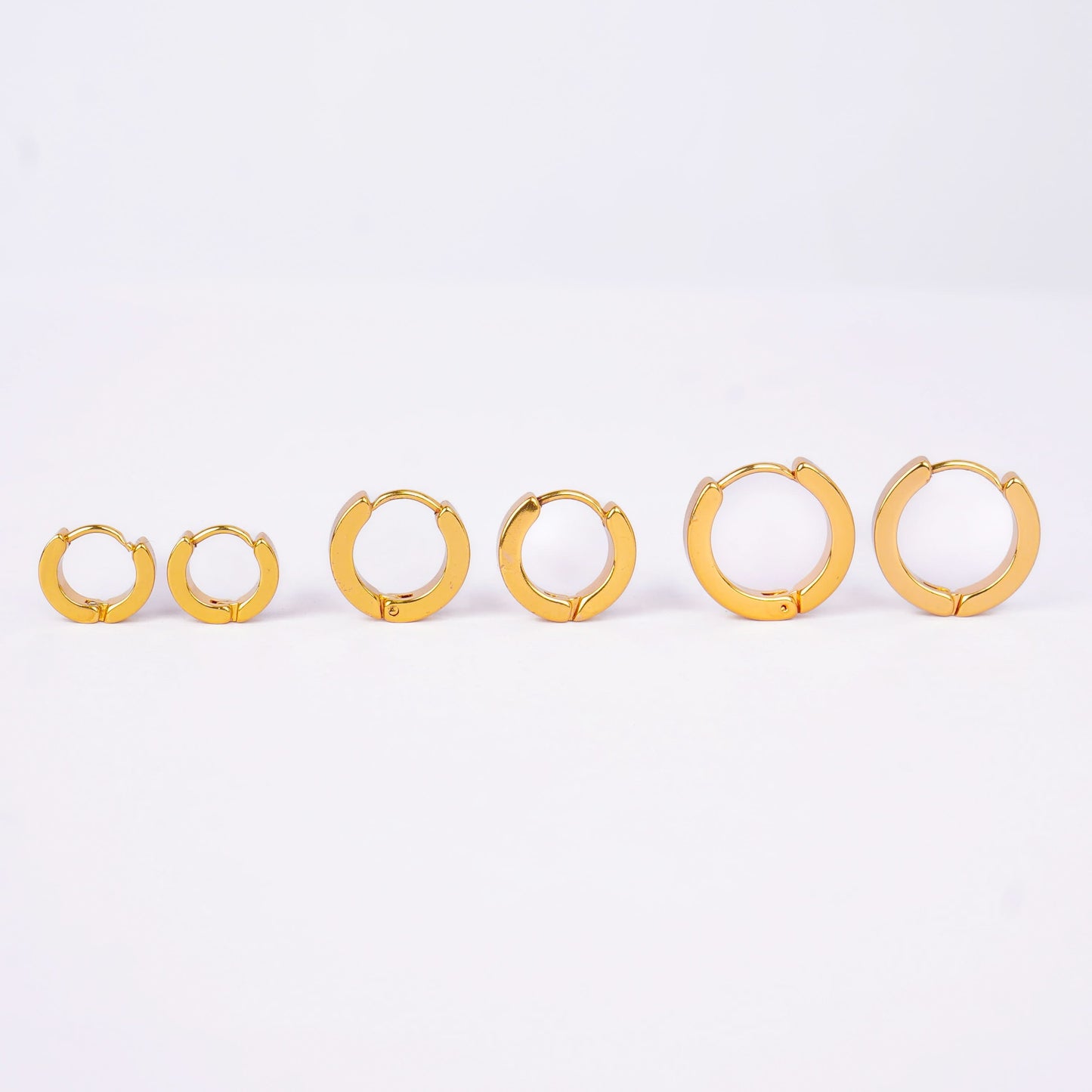 Minimal Hoop Earrings Pack