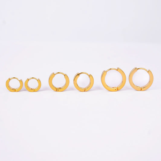 Minimal Hoop Earrings Pack
