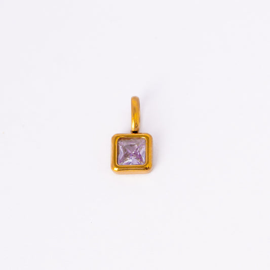 Black Geometric Gold Accent Necklace