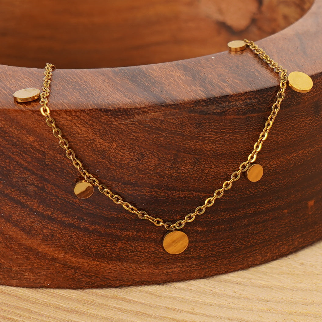 Golden Dew Recta Necklace
