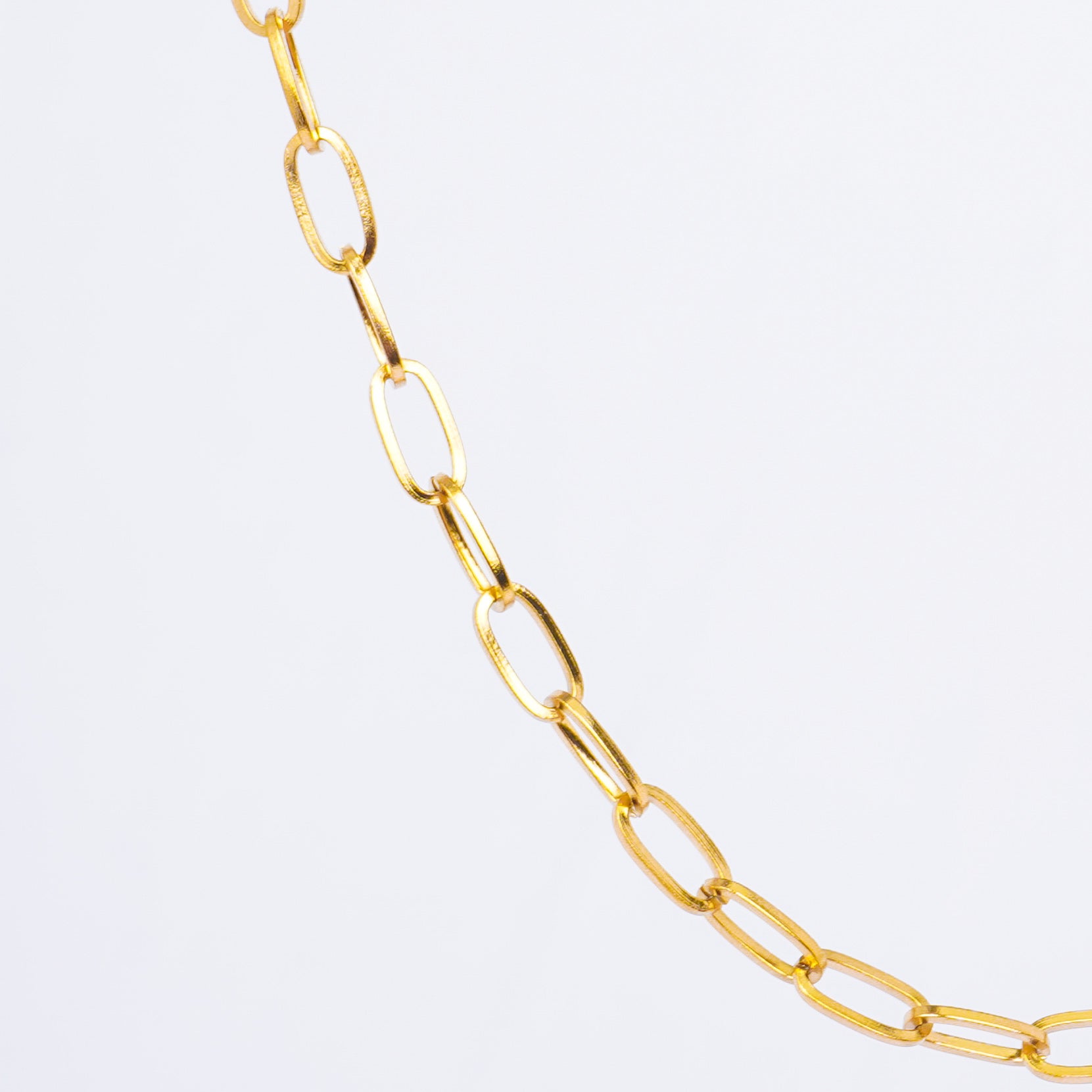 Golden Link Chain Necklace