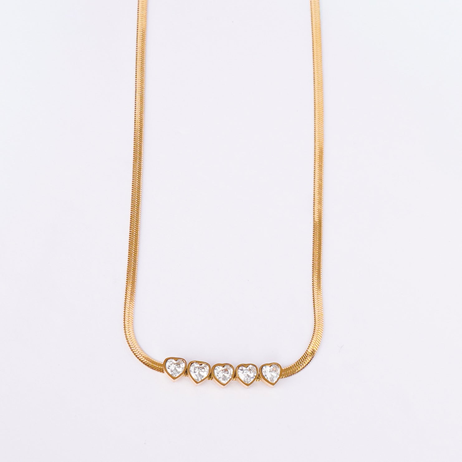 Heart of Diamonds Necklace