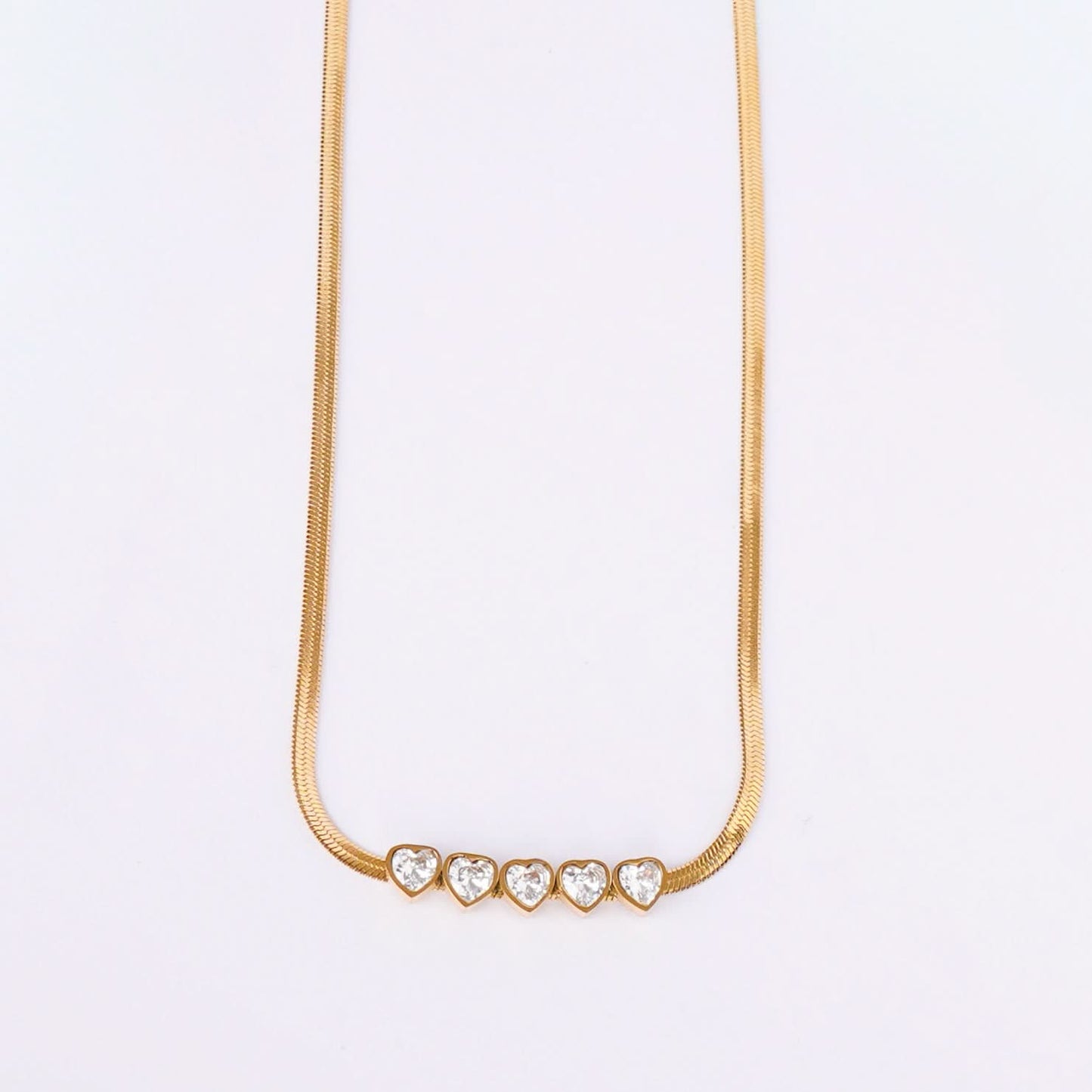 Heart of Diamonds Necklace