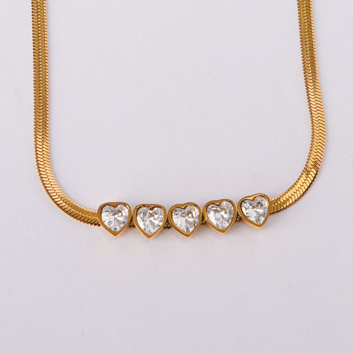Heart of Diamonds Necklace