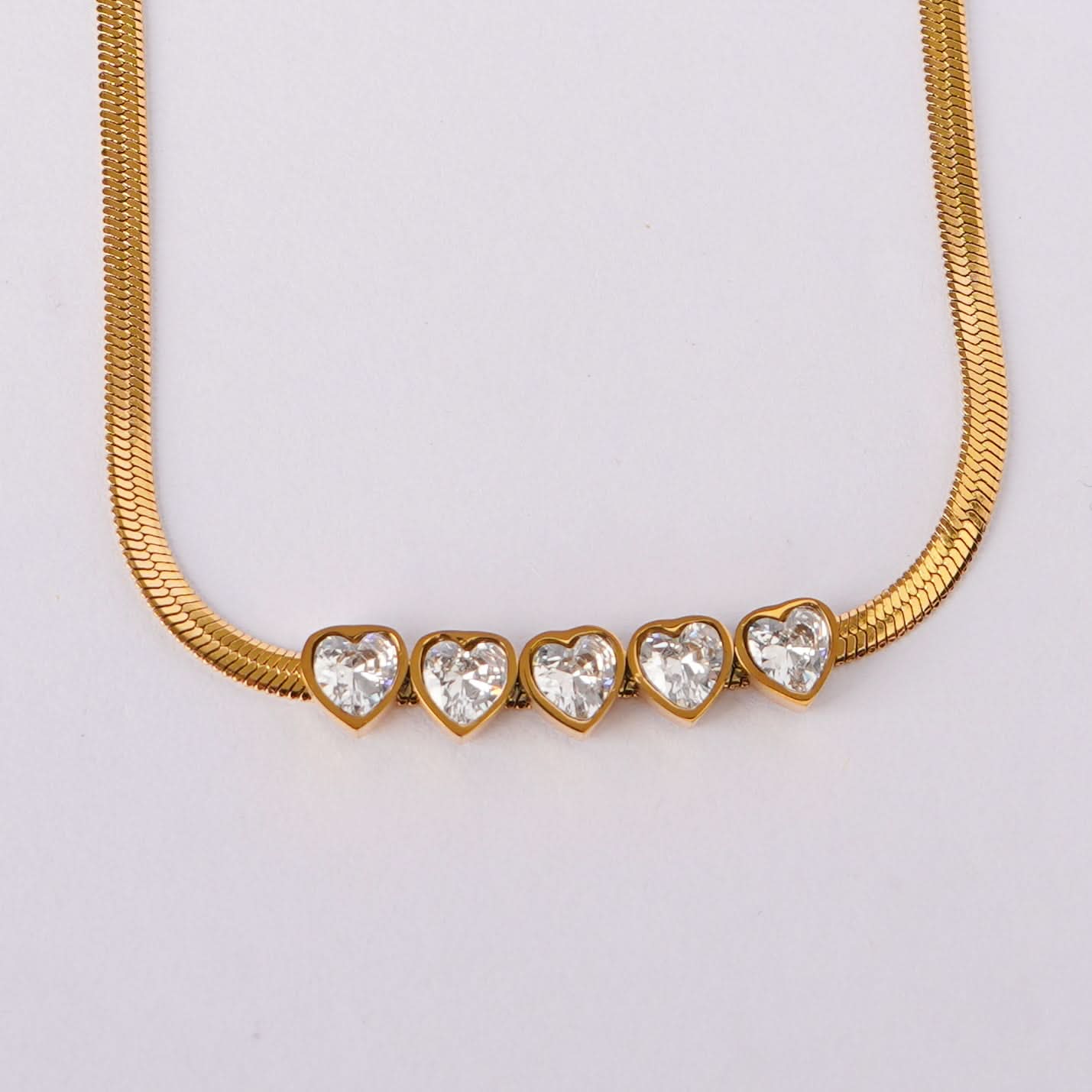 Heart of Diamonds Necklace