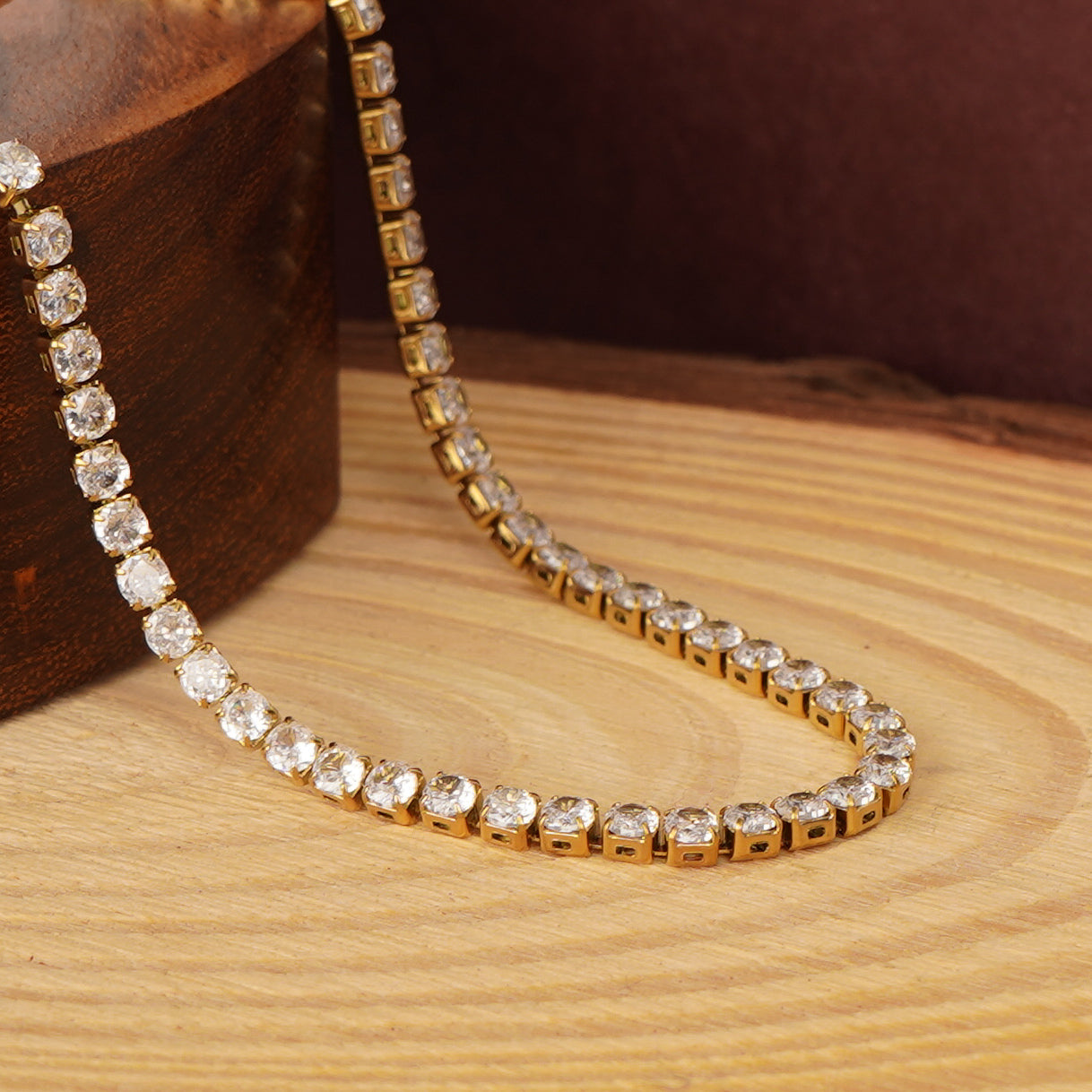 Radiant Zircon Glow Necklace