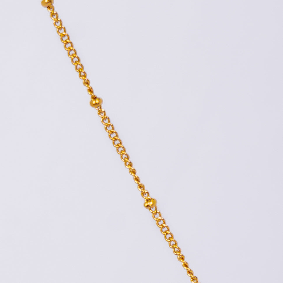 Golden Butterfly Pendant Necklace