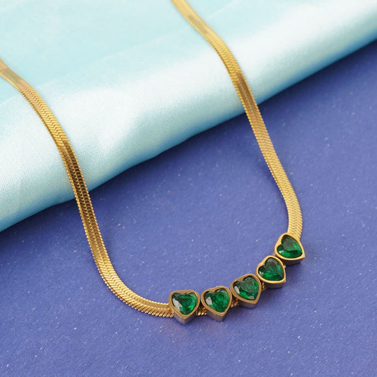 Heart of Diamonds Necklace