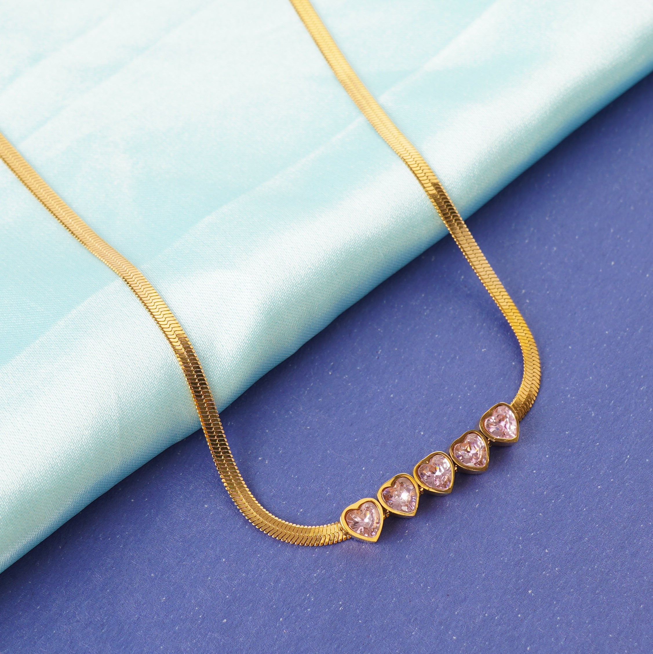 Heart of Diamonds Necklace